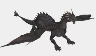 Cartoon Character Evil Dragon 3d model Cartoon Character Evil Dragon 3d model
