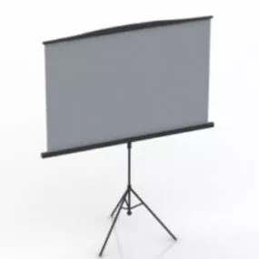 Projection Screen 3d model