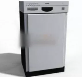 Automatic Washing Machine 3d model