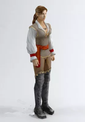 Foreign Woman Character 3d model Foreign Woman Character 3d model