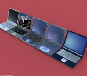 Laptops 3d model