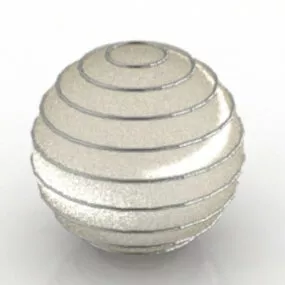 Shiny Round Lamp 3d model