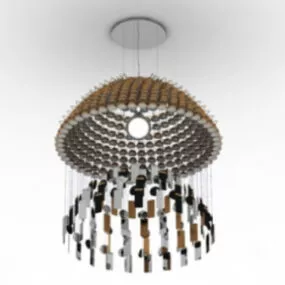Conference Room Chandelier 3d model