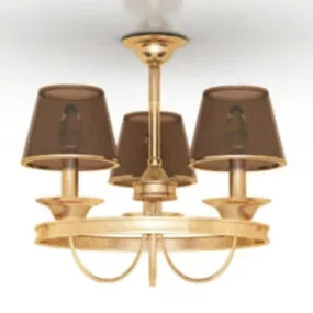 Combination Pendant Lamp 3d model