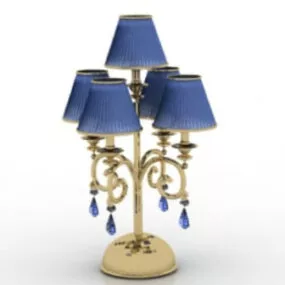 Vintage Hotel Reading Lamp 3d model
