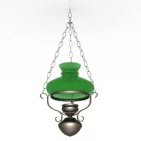 Thai Style Chandelier 3d model