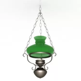 Thai Style Chandelier 3d model Thai Style Chandelier 3d model