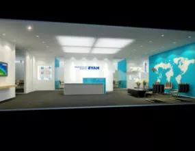Company Foreground Space Interior 3d model