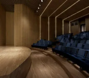 Wooden Design Conference Office 3d model