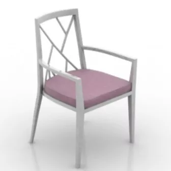 Single Decor Chair 3d model Single Decor Chair 3d model