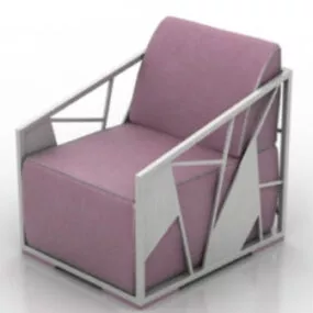 Polygon Armchair 3d model