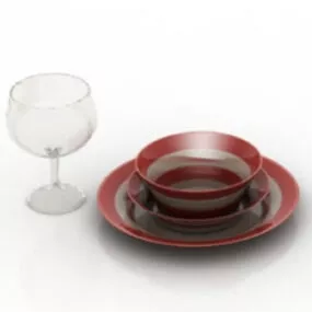 Home Kitchen Accessories 3d model