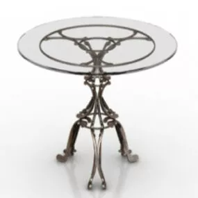 Decoration Metal Coffee Table 3d model