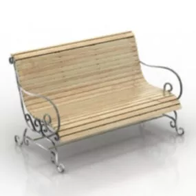 European Pattern Seat 3d model