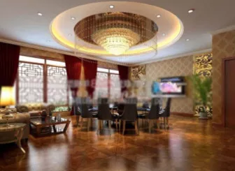 Hotel Restaurant 3d model Hotel Restaurant 3d model