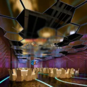 Five Colorful Restaurant 3d model