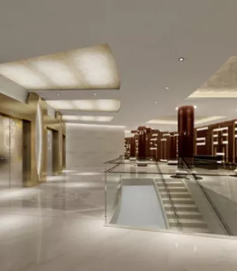 Company Hallway 3d model Company Hallway 3d model