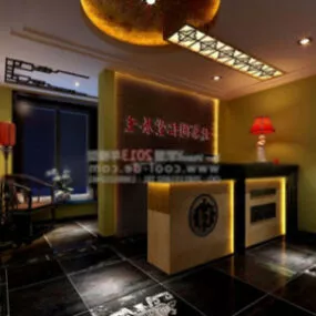 Trt Reception 3d model