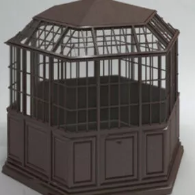 Enclosed Pavilion 3d model