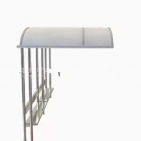 Bus Station 3d model