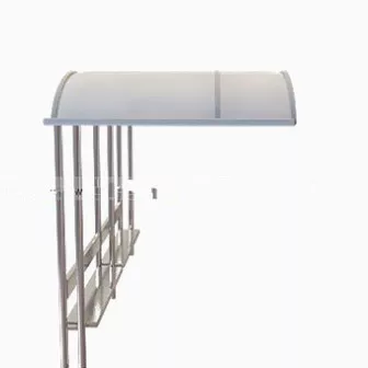 Phone Station Blue Painted 3d model