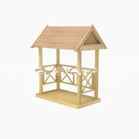 Shade Small Pavilion 3d model