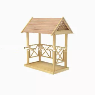 Ancient Roman Pavilion 3d model