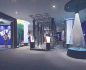 Hall  Design 3d model