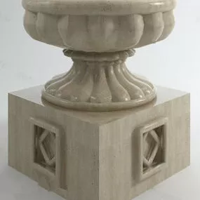 Antique Garden Ornaments 3d model