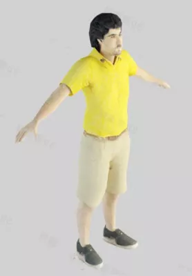 Cowl Neck Shirt Clothing 3d model