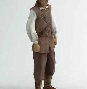 Character European And American 3d model