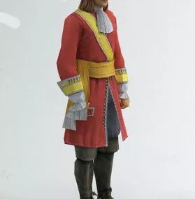 Men In Red 3d model