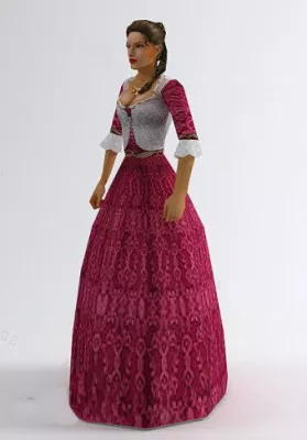 Pant For Girl 3d model