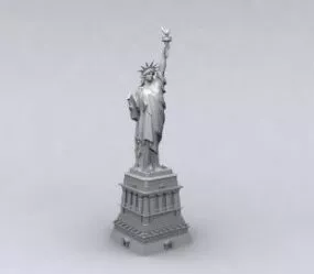 Usa Liberty Statue 3d model