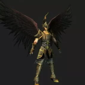 Flying Warrior 3d model
