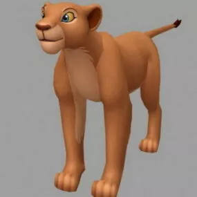 Nala Lion King 3d model