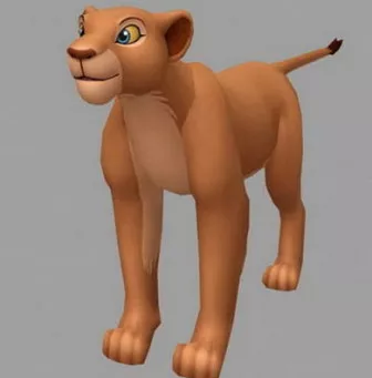 Nala Lion King 3d model Nala Lion King 3d model