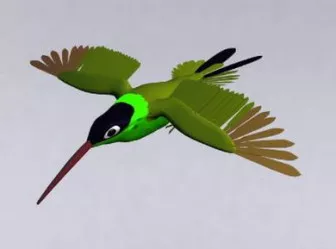 Lowpoly Fly 3d model