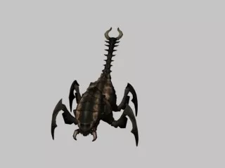 Black Scorpion Monster 3d model