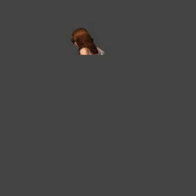 Human Body Girl Character 3d model