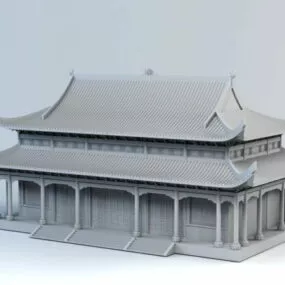 Imperial Chinese Palace 3d model