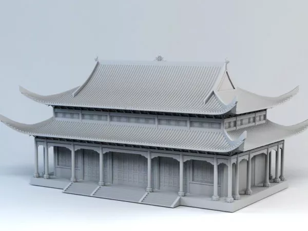 Chinese Oriental Palace 3d model