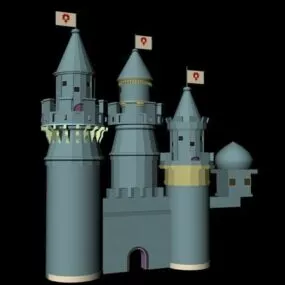 Medieval Castle 3d model