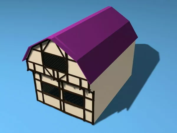 Medieval House 3d model Medieval House 3d model