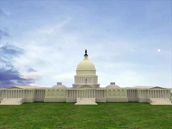 Chinese Palace Ancient Architecture 3d model