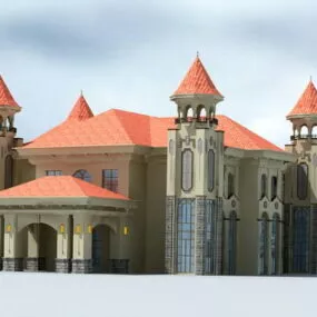 Mansion House 3d model