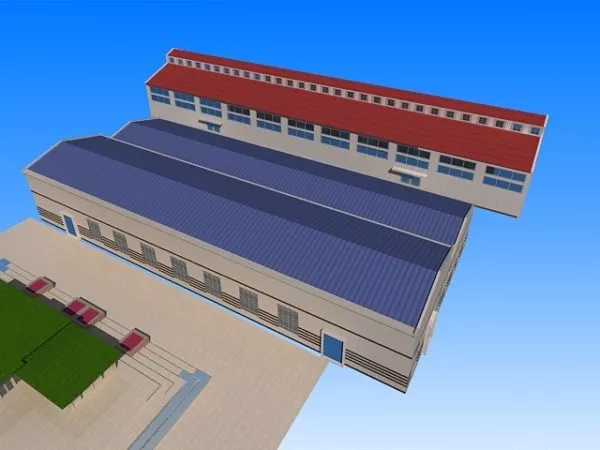 Abandoned Warehouse 3d model