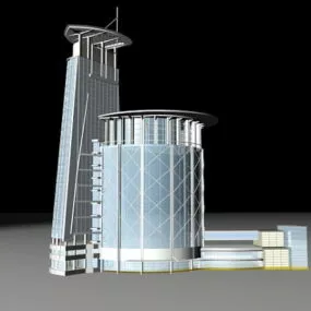 Business Center Building 3d model