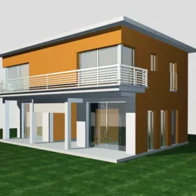 Small Country Villa 3d model