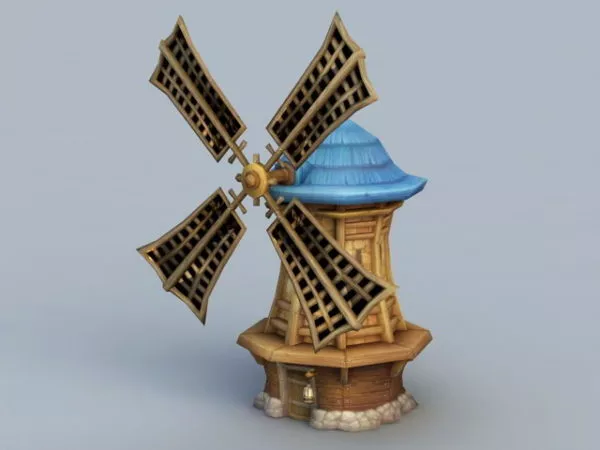 Windmill Structure 3d model